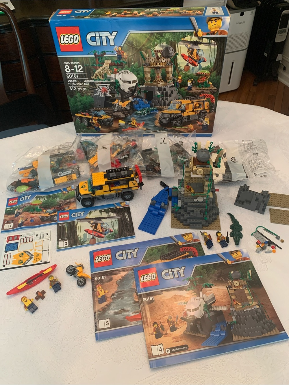 LEGO City 60161 Jungle Exploration Site 100% complete set